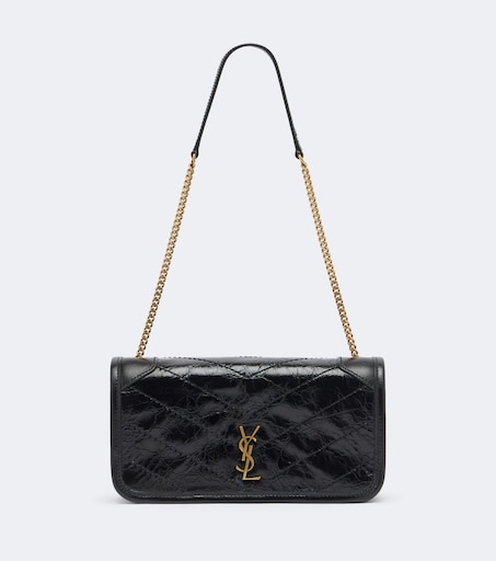 Niki leather wallet on chain