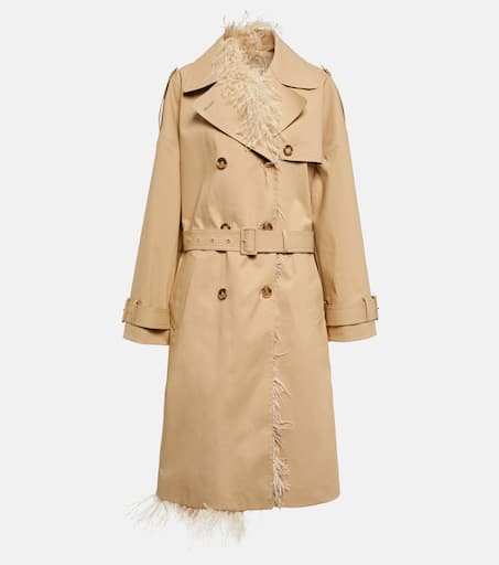 VALENTINO Beige Oversized Trench Coat