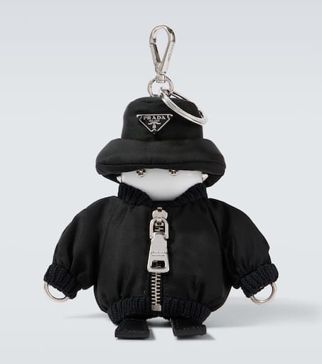 PRADA 国内買付 Robot Re-Nylon バッグチャーム Prada Re-Nylon Robot Bag Charm | Saks Fifth Avenue