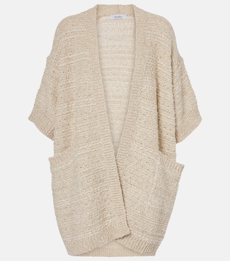 【送料&関税込】Max Mara Ivory Wool Blend Balzac Cardigan Max Mara Balzac Open Front Wool & Cashmere Cardigan | Nordstrom