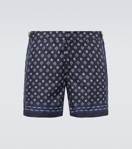 Orlebar Brown Bulldog printed swim trunks