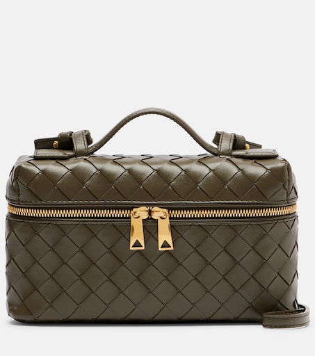 Bottega Veneta Bang Bang Intrecciato leather vanity bag