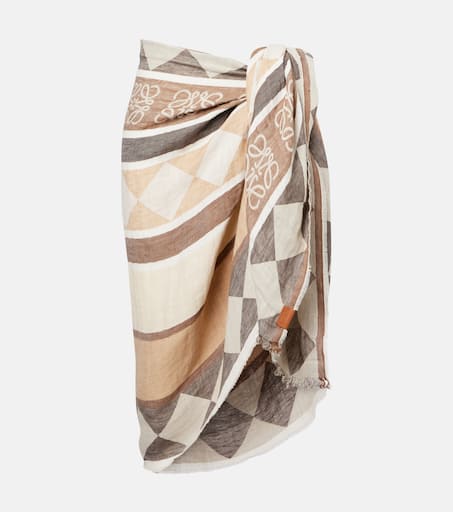 【LOEWE】ロエベ ポーラのイビサアナグラムビーチカバーアップ P01056170.jpg