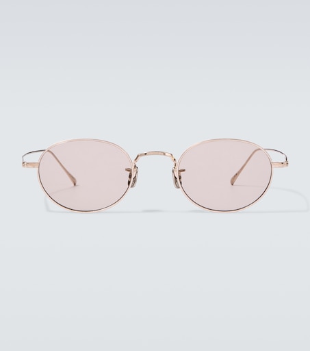 AURALEE EYEVAN サングラス x EYEVAN oval sunglasses in gold - Auralee | Mytheresa