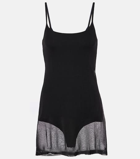 ワンピース JACQUEMUS 'La Robe Chemise' dress (24E241DR1241519 BLACK) Jacquemus La Robe Chemise Skirts Black | Wanan Luxury