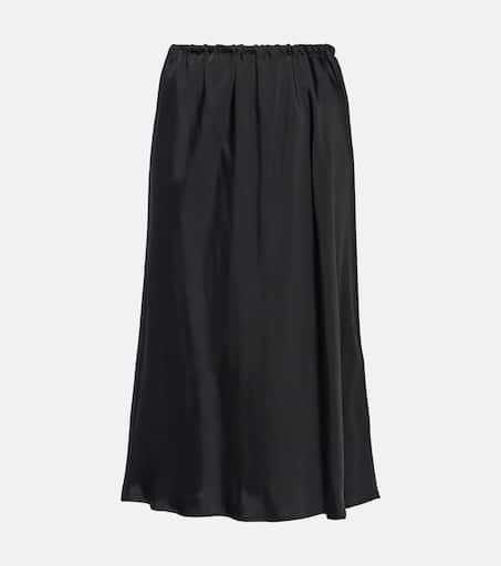 スカート Jil Sander Black Viscose Skirt P00900848.jpg