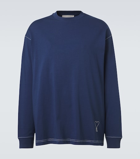 AMI Paris Ami de Cœur cotton sweater