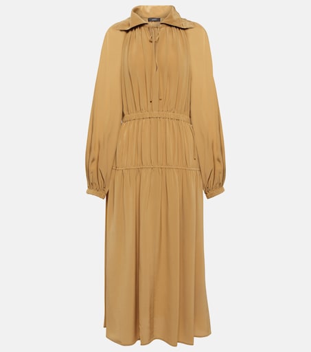 Joseph - Dryden silk crêpe de soie midi dress
