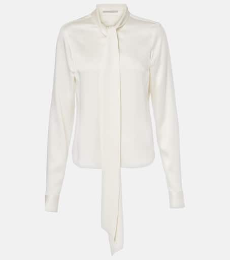 【送料&関税込】Stella McCartney Salmon Satin Blouse P01019265.jpg