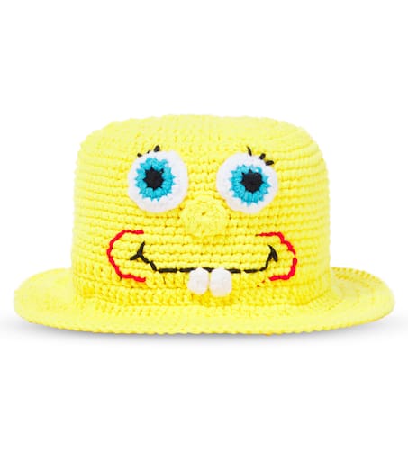 ハット STELLA McCARTNEY Embroidered Crochet Hat Stella McCartney Embroidered crochet hat | gebnegozionline