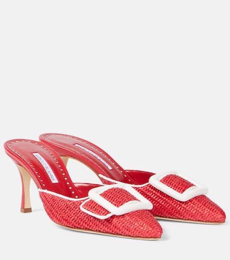 [MANOLO BLAHNIK] UREMA パンプス レザー カットアウト 10.5㎝ MANOLO BLAHNIK] UREMA パンプス レザー カットアウト 10.5㎝