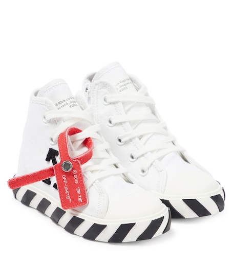 off white vulcanized high top black