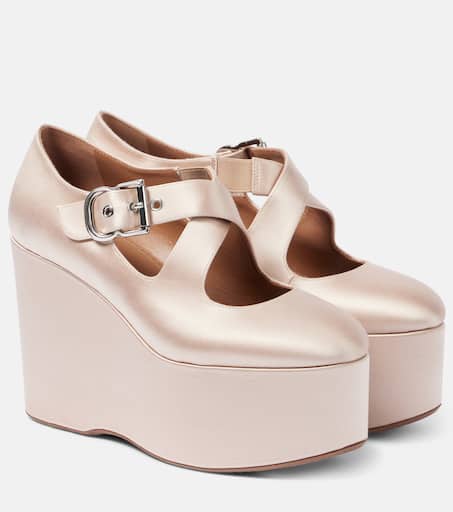【ALAIA直営店】ESCARPINS COMPENSES CRISS CROSS EN SATIN P00996544.jpg
