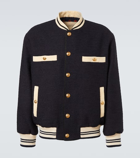 ジャケット VALENTINO TWEED SHORT JACKET VALENTINO GARAVANI Ruffled tweed jacket | NET-A-PORTER