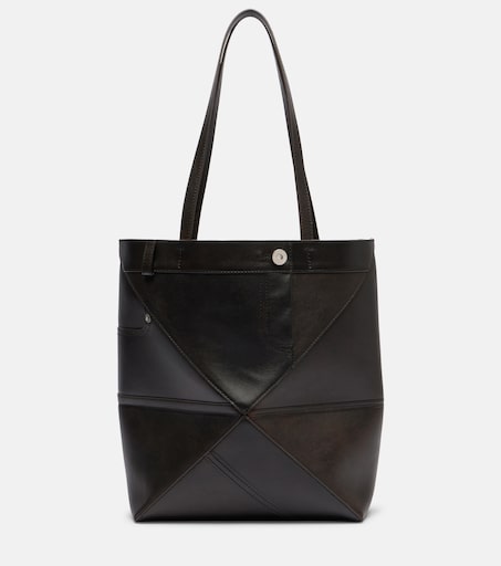 Loewe Puzzle Fold Medium leather tote bag