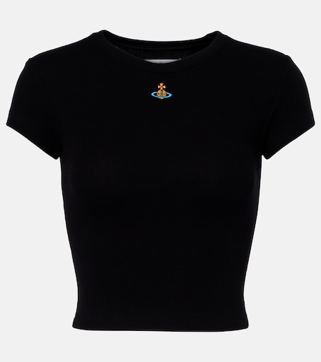 Baby Peru Orb jersey T-shirt in black - Vivienne Westwood | Mytheresa