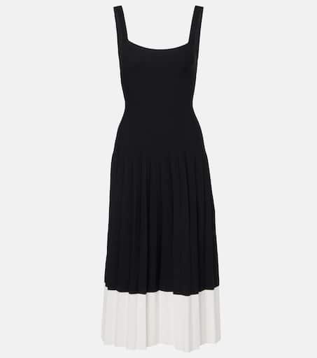 Robe midi Ellison en noir – Staud | Mytheresa