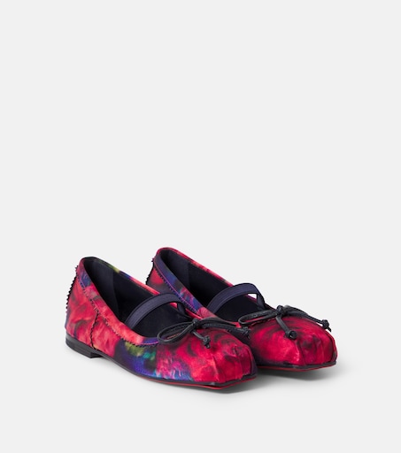 Christian Louboutin Kids 바바렛 발레 플랫