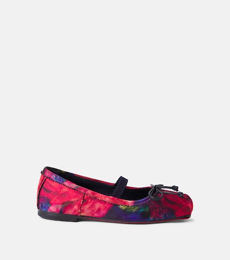 Christian Louboutin Kids 바바렛 발레 플랫
