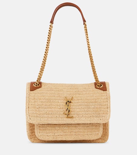 Saint Laurent Raffia Bags for Women | Mytheresa