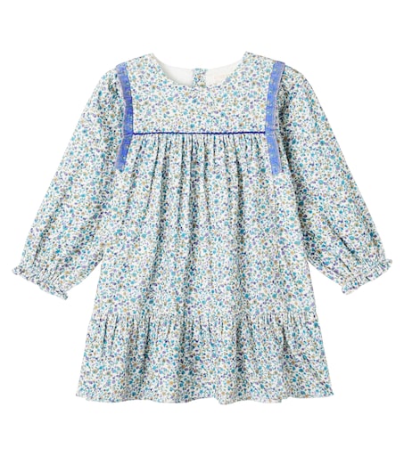 Isatys floral cotton dress in white - Louise Misha | Mytheresa