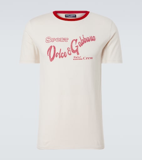 Dolce & Gabbana Printed cotton T-shirt