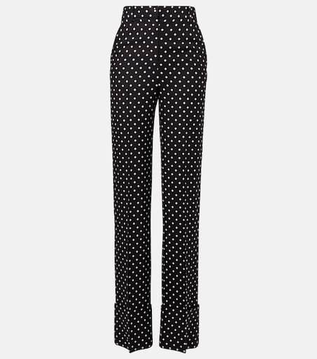 パンツ VALENTINO Woman Pants Black 5B0RB62088J 0NO Valentino Dress Pants Womens 44 Black Slacks Taper Leg Rough