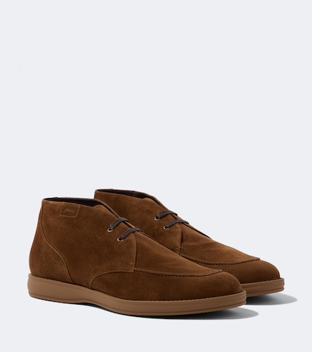 Brioni Journey suede desert boots