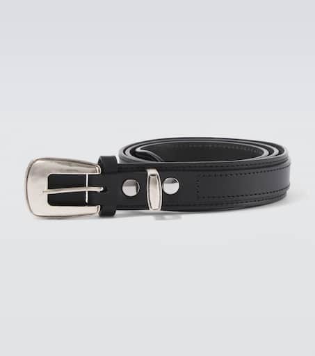 MINE DENIM Leather Western Belt （BLK） MINE DENIM Leather Western Belt （BLK） Amazon.com: Western