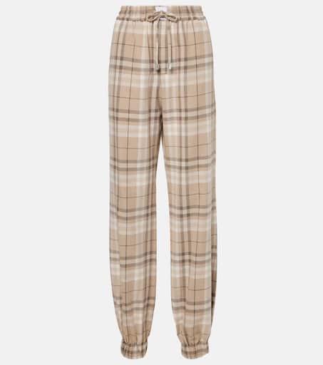 パンツ THE ATTICO Brown Cotton Joggers P01004643.jpg