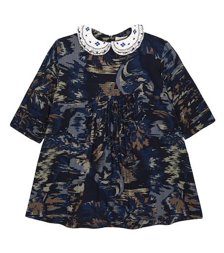 ワンピース caramel BUDDLEIA DRESS 6y Buddleia floral dress in blue - Caramel | Mytheresa