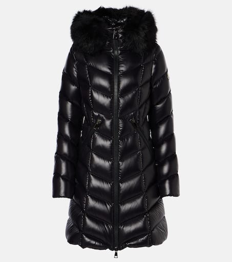 Moncler fox fur jacket 2025