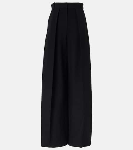 パンツ KHAITE Women Straight Pants 3160343 200 BLACK Khaite Cambie Straight Leg Pants | Nordstrom