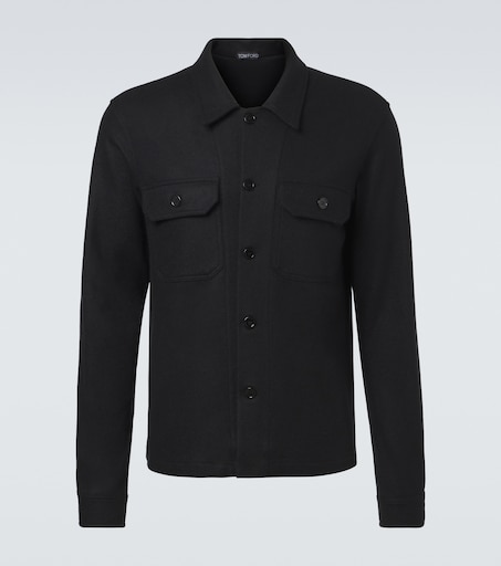 Cashmere overshirt