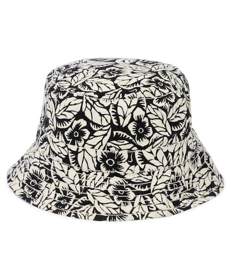 Printed cotton bucket hat in multicoloured - Bonpoint