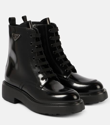 Prada womens combat boots new arrivals