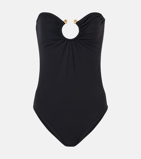ワンピース水着 BOTTEGA VENETA Woman Swimsuit Black 772836V3PP0 1000 Bottega Veneta Bare-back CRINKLE Swimsuit women - Glamood Outlet