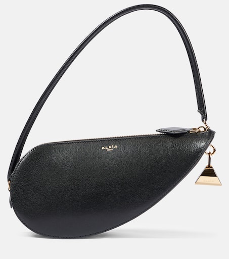 ALAIA LE DEMI-COEUR ショルダーバッグ Le Demi-Cœur leather shoulder bag in black - Alaia | Mytheresa