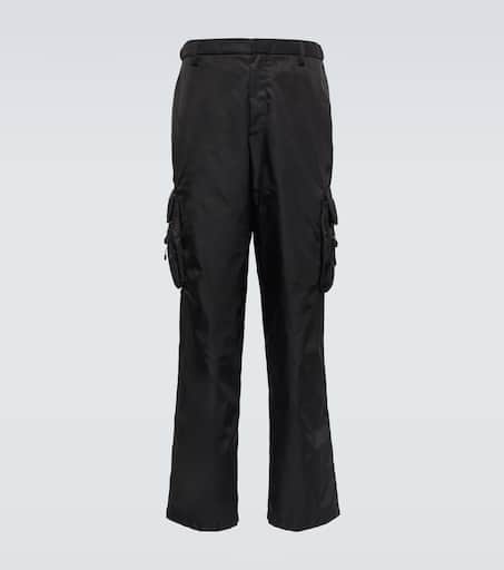 Re-Nylon cargo pants in black - Prada | Mytheresa