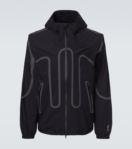 x IKON hooded jacket in black - On | Mytheresa