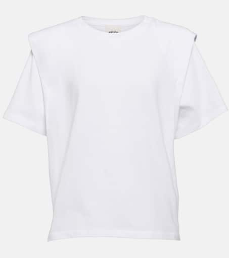 Zelitos cotton top in white - Isabel Marant | Mytheresa