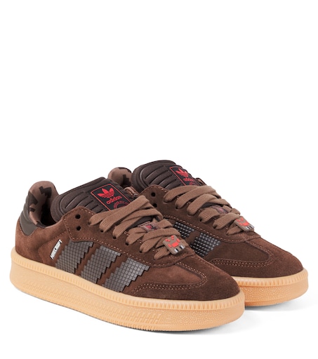 Samba XLG suede sneakers in brown - Adidas Originals Kids Samba XLG suede sneakers in brown - Adidas Originals Kids