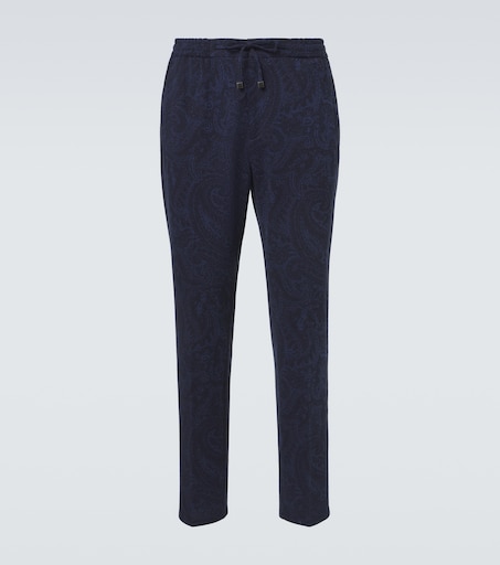 Etro Paisley straight pants
