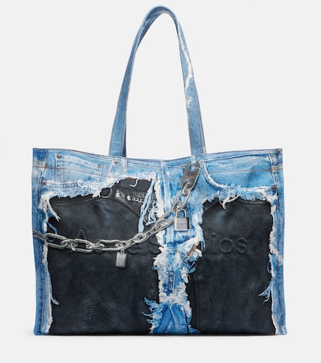 Palace Hesh Denim Tote Bag 2020年 夏 デニム Denim Shopper Tote Bag – BIG BUD PRESS