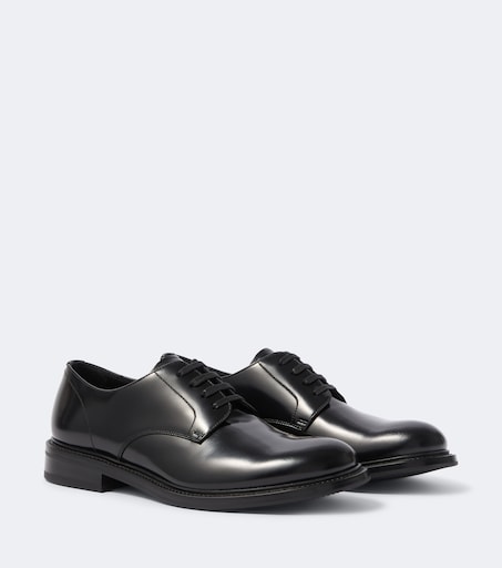 Leather Derby shoes