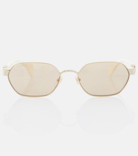 Eckige Sonnenbrille Running Mini in Pink - Gucci | Mytheresa