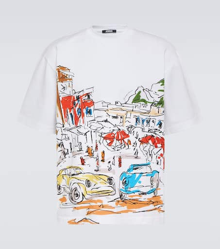 関税送料込み★【JACQUEMUS】 コットン T シャツ 2color P00942079.jpg