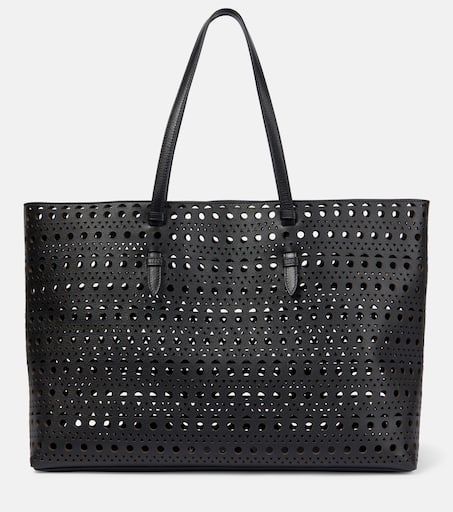 トートバッグ Alaia tote bag ALAÏA Big Tote Bag in Noir | FWRD