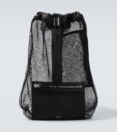 Tom Ford Leather-trimmed backpack