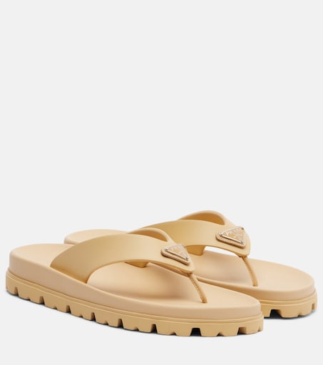 Logo thong sandals
